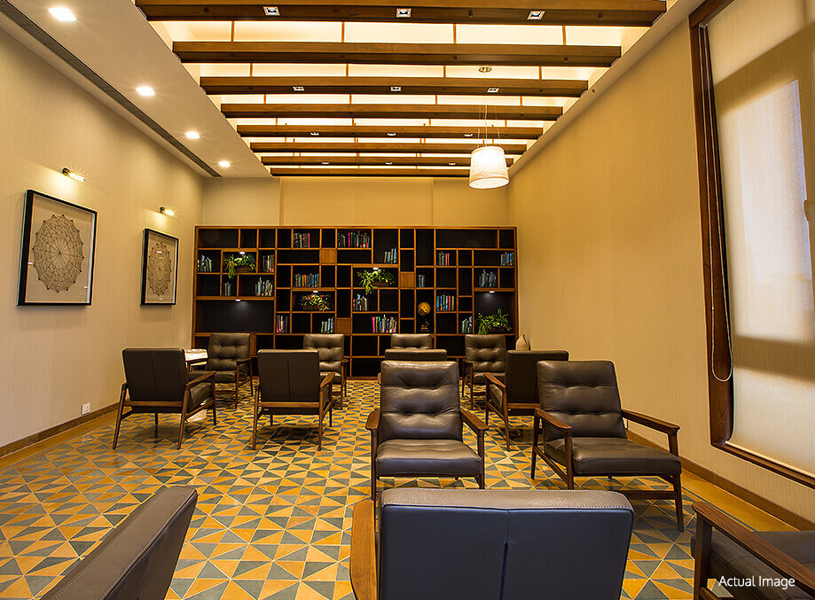 Aryan One Amenities Library